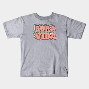 Pura Vida Pastel Kids T-Shirt